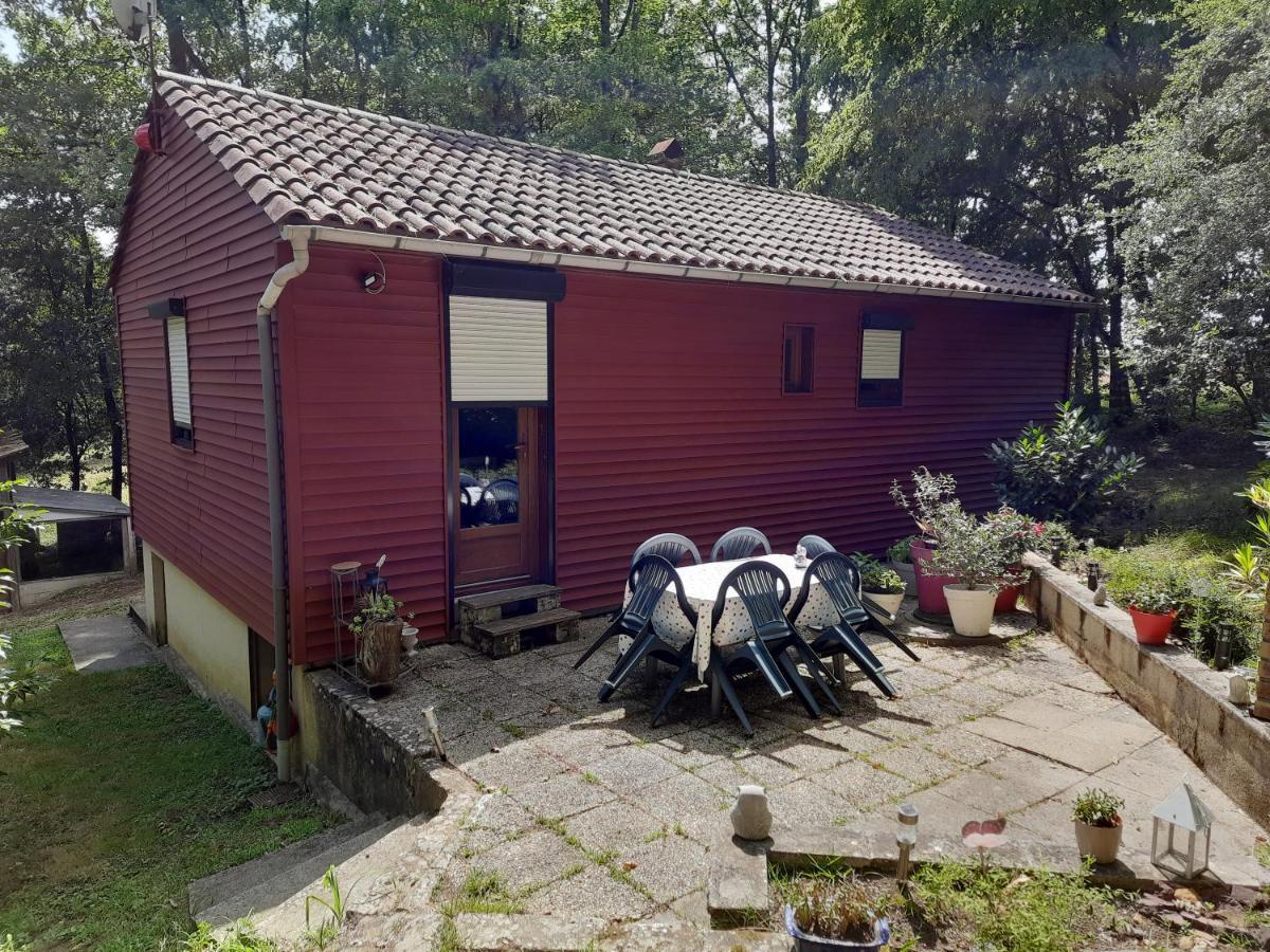 Villa Chalet isolé a 2km de Sarlat à Saint-Andre-d'Allas Extérieur photo